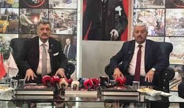 Esnaf Odalarında devir teslim töreni yapıldı