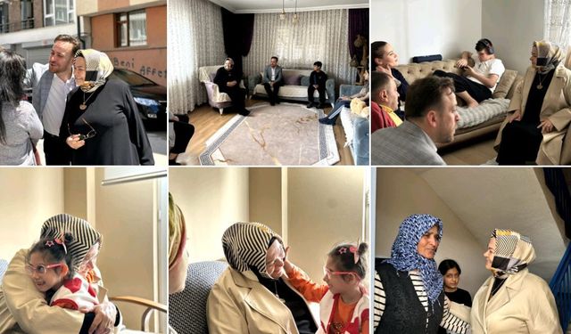 AK Parti Eskişehir Milletvekili Gürcan'dan 82 haneye ziyaret