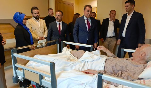 MHP İl Yönetiminden Geçmiş Olsun Ziyareti