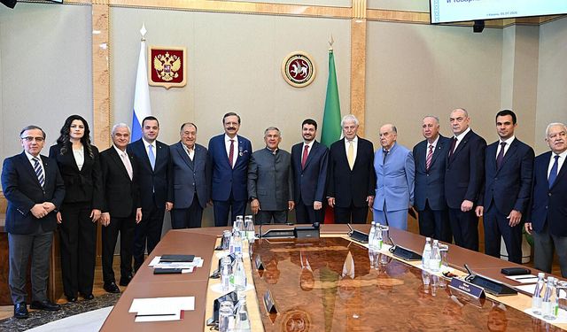 ETO Başkanı Güler, TOBB Başkanı Hisarcıklıoğlu İle Birlikte Tataristan'da Temaslarda Bulundu