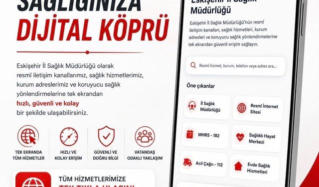 Türkiye’ye Örnek Dijital Sağlık Hamlesi Eskişehir’de Hayata Geçiyor