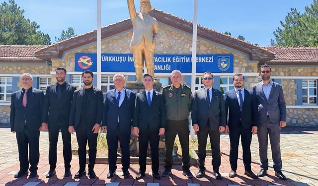 Çalışkan;İnönü Eğitim Merkezinde basın mensuplarını ağırladı
