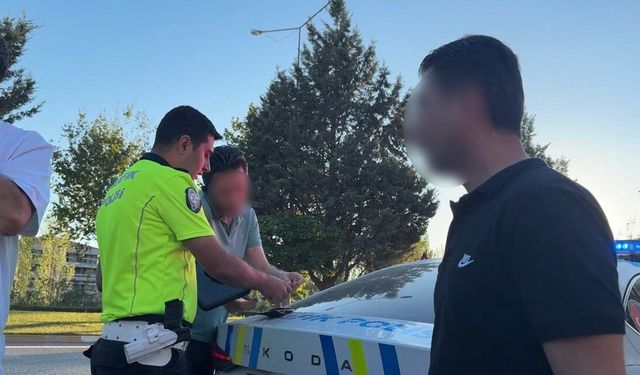 Eskişehir'de kaza yapan sürücü 2.74 promil alkollü çıktı
