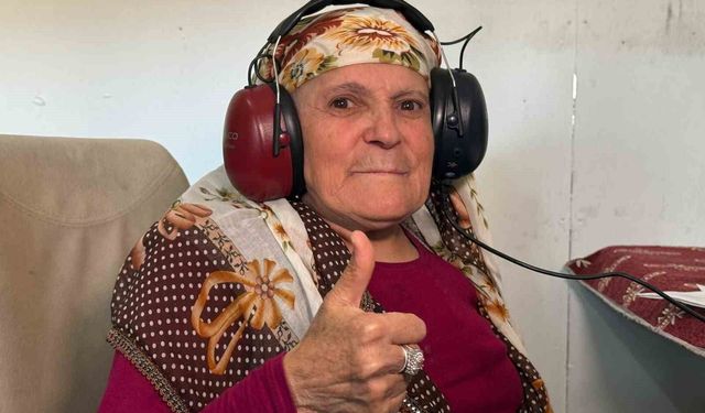 Uzmanların köylerde yaptığı işitme testlerinden renkli görüntüler ortaya çıktı