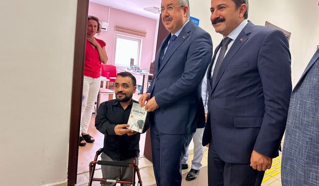 Vali Yılmaz'dan GSB İl Müdürlüğüne Ziyaret