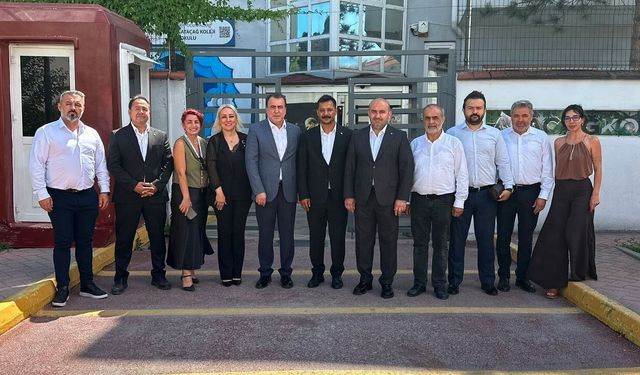 Cumhur ittifakından BBilgesoy Okullarına Ziyaret