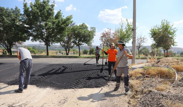 Birlik Caddesi’nde Asfalt Mesaisi Tamamlandı