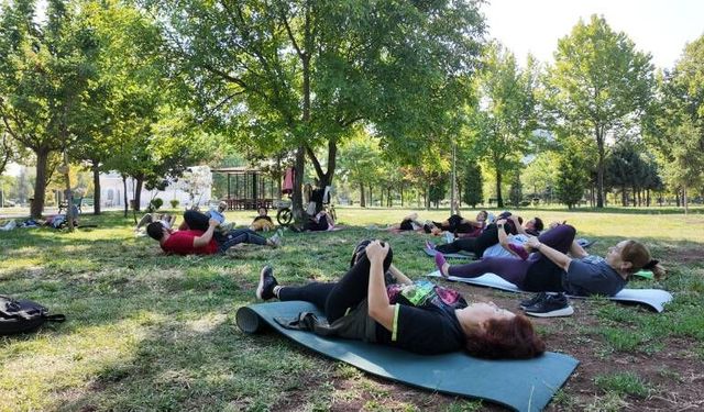 GSB Eskişehir'den Pilates Uygulaması