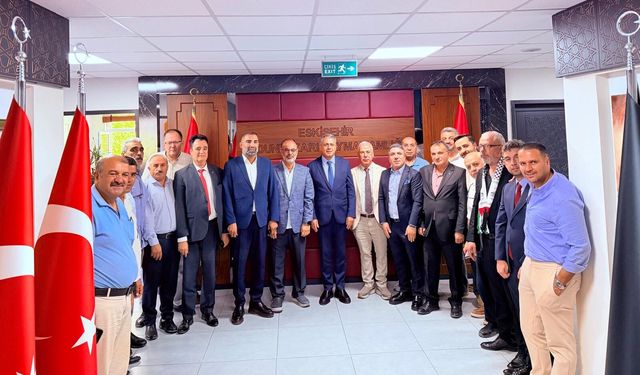 Dost Dernekleri Federasyonundan Odunpazarı Kaymakamına Hayırlı Olsun Ziyareti