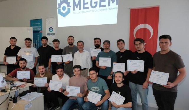 MEGEM'de 50. Dönem Mezuniyet Heyecanı