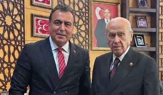 Ayhan Sezer, MHP Lideri Bahçeli'yi Ziyaret Etti