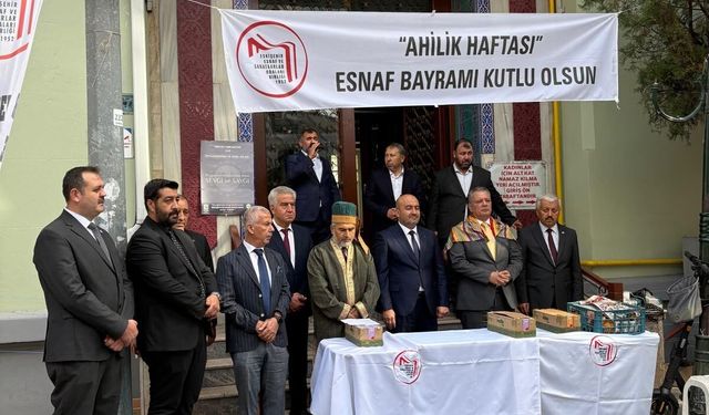Ahilik Haftası Çarşı Camii’nde Dualarla Kutlandı