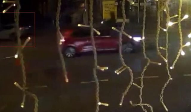 Kontrolden çıkan SUV araç çöp konteynerine ve elektrik panosuna çarptı