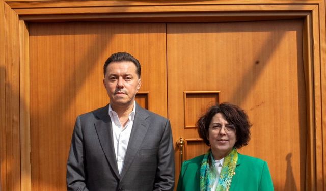 Hatipoğlu'ndan  ESOGÜ' nün Yeni Rektörüne Hayırlı Olsun Ziyareti
