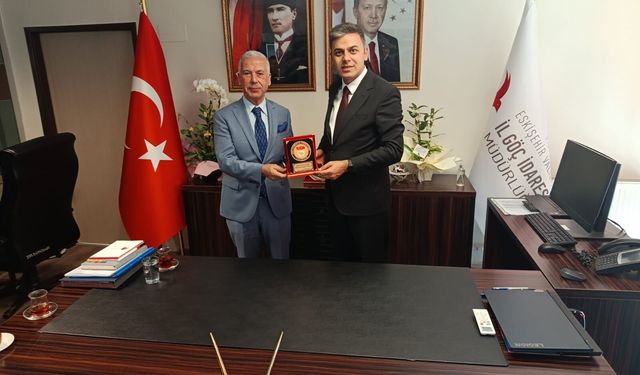 Dost Dernekleri Federasyonundan Göç İdaresi Müdürüne Ziyaret