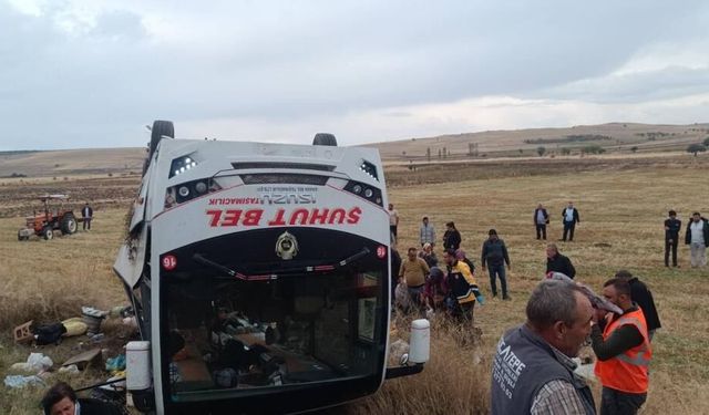 Yaralı sayısının 27'ye yükseldiği kazada bir kişi hayatını kaybetti