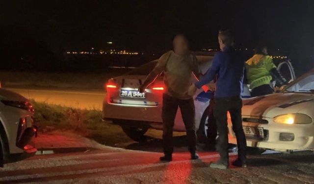 Alkollü yakalanan sürücünün arkadaşı: 'Bu şoför salak, ben size yakalanmam'