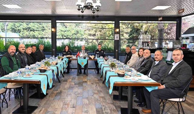 Emniyetin emektarlarıyla vefa ve teşekkür buluşması