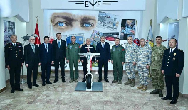 Eskişehir ​1'inci Hava Bakım Fabrika Müdürlüğünün 100'üncü yılına özel ziyaret