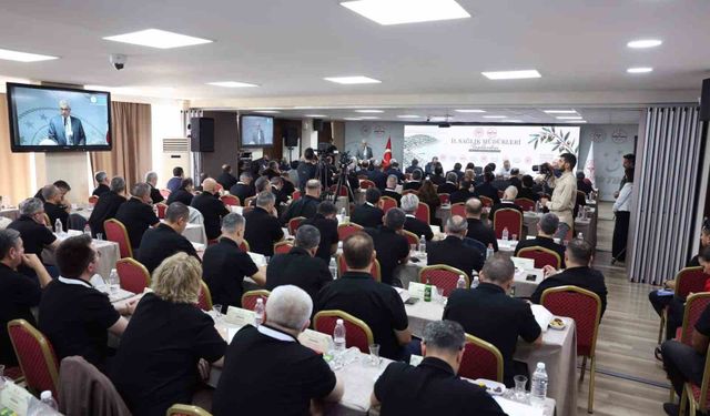 Eskişehir İl Sağlık Müdürü Bildirici, İl Sağlık Müdürleri Toplantısı'na katıldı