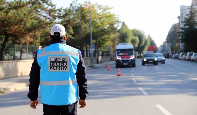 Eskişehir'de minibüslere ortak denetim