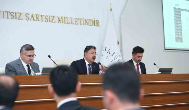 İl Koordinasyon Kurulu Toplantısı'nda Eskişehir'in kamu yatırımları ele alındı