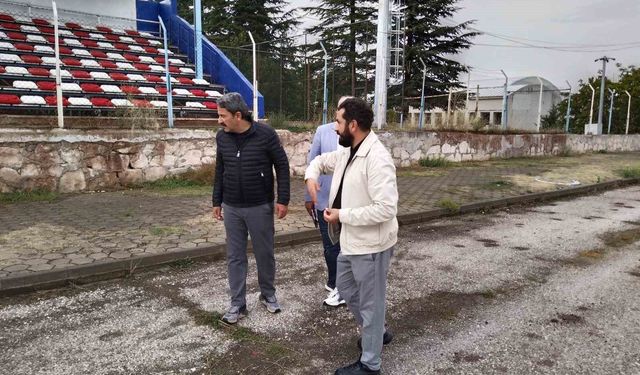 Necdet Yıldırım Spor Sahası yenileniyor