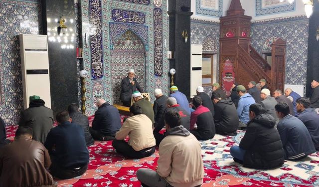 Sivrihisar'da Cuma sabah namazı buluşması düzenlendi