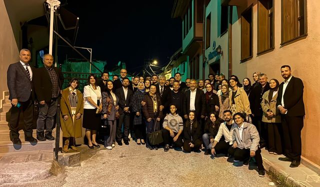Türk Ocağı, Anadolu Üniversitesi Rektörü Adıgüzel 'i Ağırladı