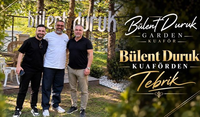 Bülent Duruk 'tan Volkan Şimşek'e Tebrik
