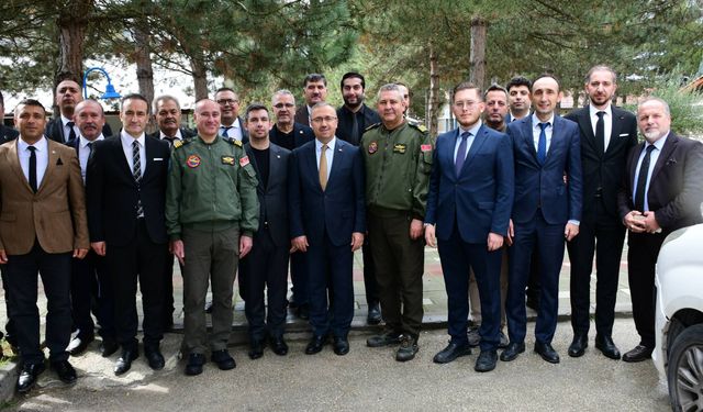 Çalışkan, İl Millî Eğitim Müdürü Sinan Aydın Ve 14 İlçe Müdürünü İnönü’de Ağırladı