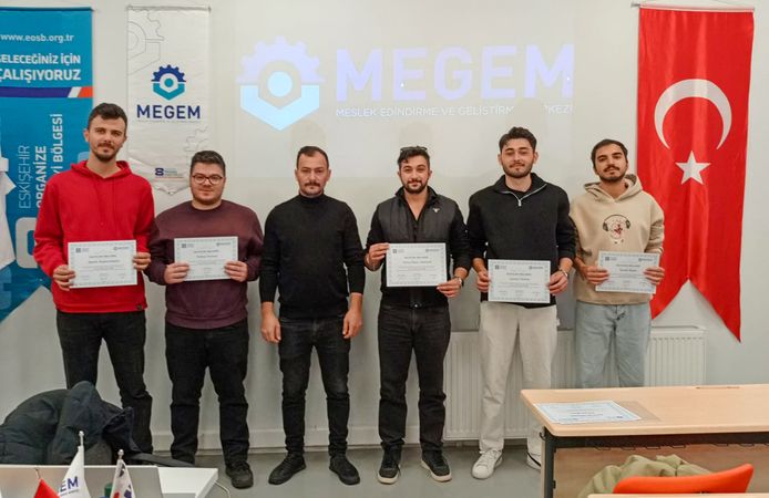 MEGEM’de  46. Dönem Mezuniyet Heyecanı Yaşandı