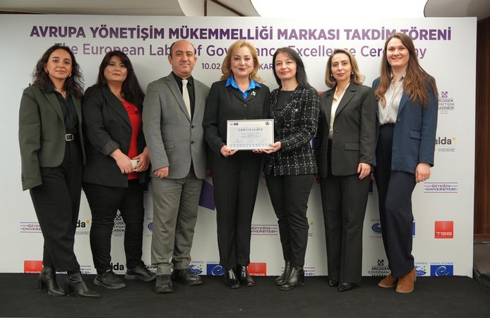 Büyükşehir Belediyesine  Avrupa’dan  Üst  Üste  3’üncü Kez Yönetişim Ödülü