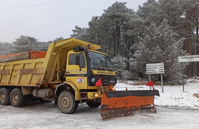 Mihalıççık’ta  Kışa  Karşı  Güçlü Önlem