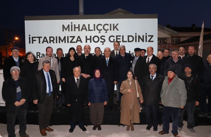 Mihalıççık’ta İlçe İftar Programı Yoğun Katılımla Gerçekleştirildi