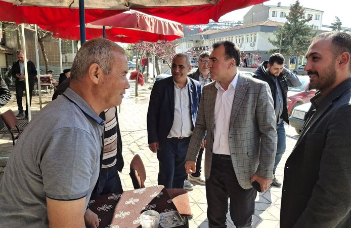 MHP Eskişehir İl Başkanı Ayhan Sezer 'den  Alpu'ya Ziyaret