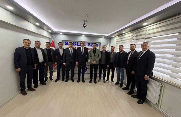 Dündar Ünlü’den Sağlık-Sen’e Ziyaret