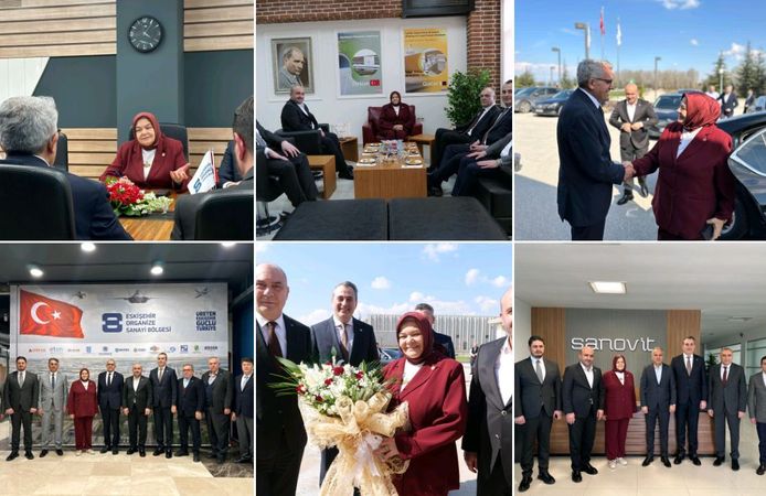 Prof. Dr. Ayşen Gürcan, OSB deki Sanayi Kuruluşlarını Ziyaret Etti