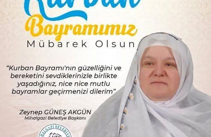 Zeynep Başkan'dan Bayram Mesajı