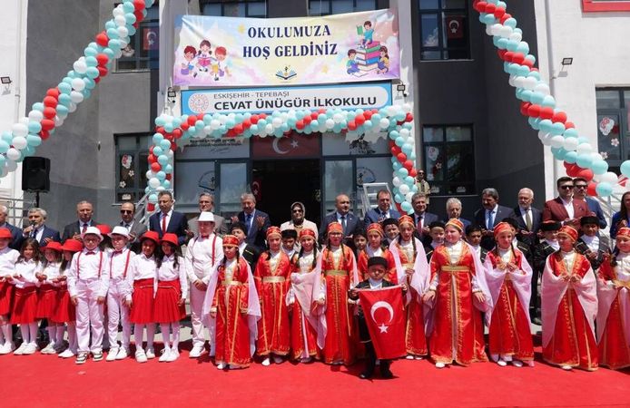 Cevat  Ünügür  İlkokulu  Törenle  Açıldı