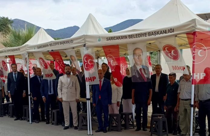 MHP Sarıcakaya'da Alaaddin Karaoğlu Güven Tazeledi
