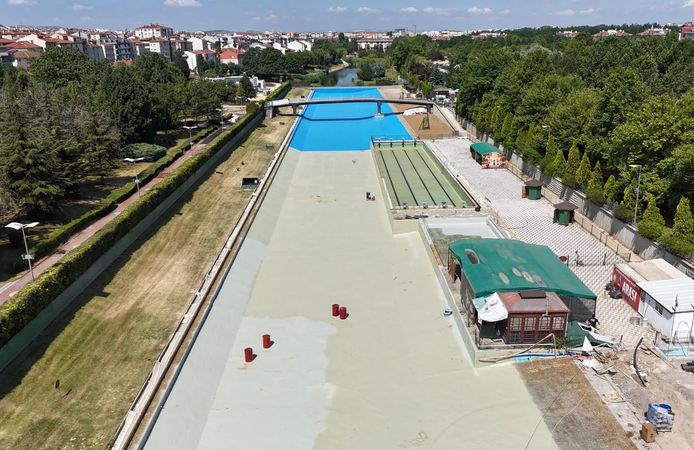 Kentpark Yapay Plajı'nda Kapsamlı Yenileme