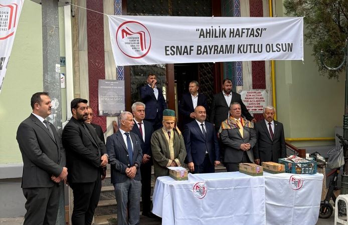 Ahilik Haftası Çarşı Camii’nde Dualarla Kutlandı