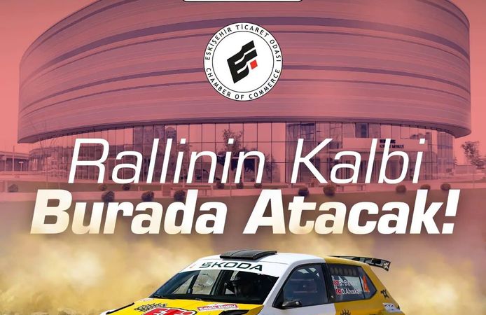 Ralli Heyecanı Eskişehir Fuar Kongre Merkezi'nde Yaşanacak