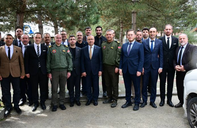 Çalışkan, İl Millî Eğitim Müdürü Sinan Aydın Ve 14 İlçe Müdürünü İnönü’de Ağırladı