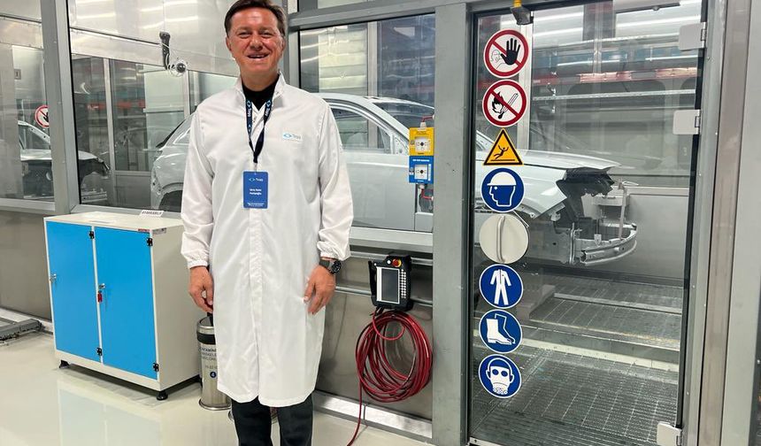 Nebi Hatipoğlu TOGG Fabrikasına Hayran Kalmış