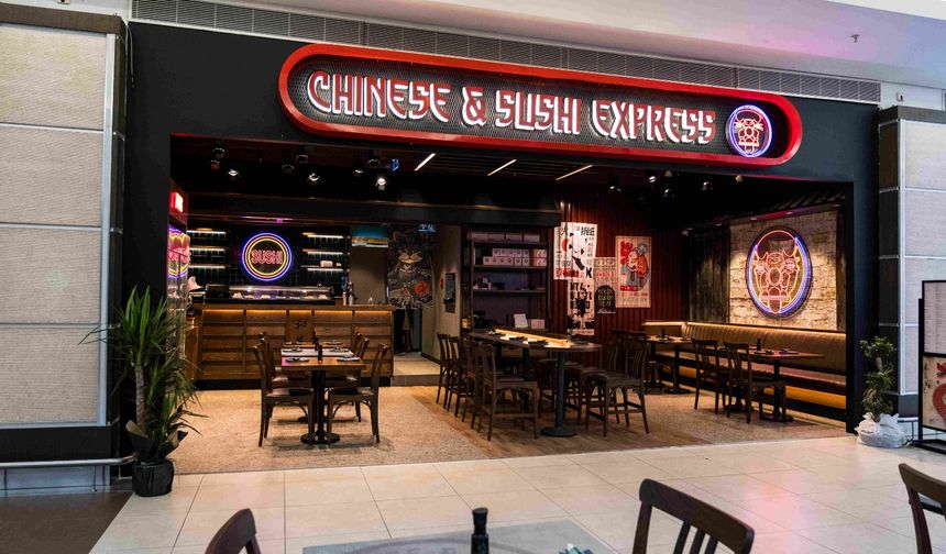 Chinese & Sushi Express Eskişehir’de Kapılarını Açtı