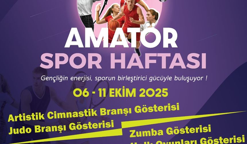 Amatör Spor Haftası Açılışı Yapılacak