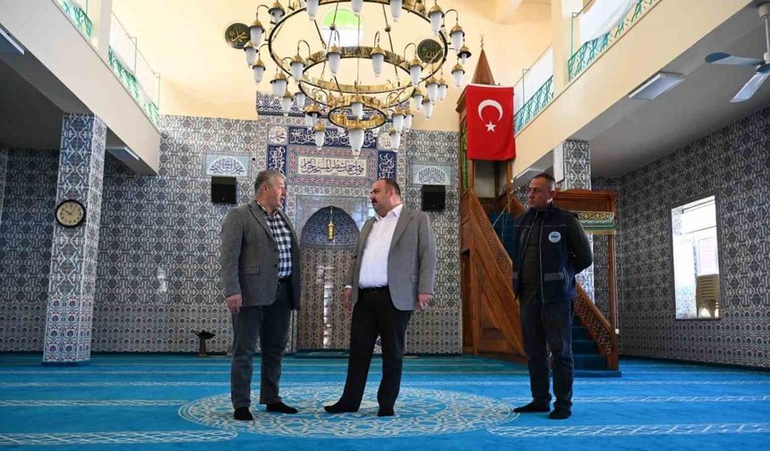 İnönü’deki İsmetpaşa Camii belediye ve hayırseverlerin desteğiyle yenilendi