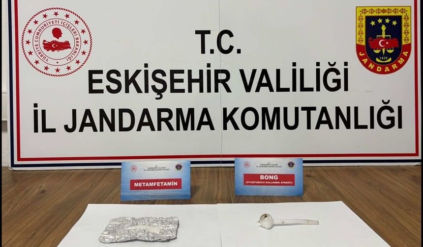 İstanbul’dan Eskişehir’e getirilen 11 gram metamfetamin ele geçirildi